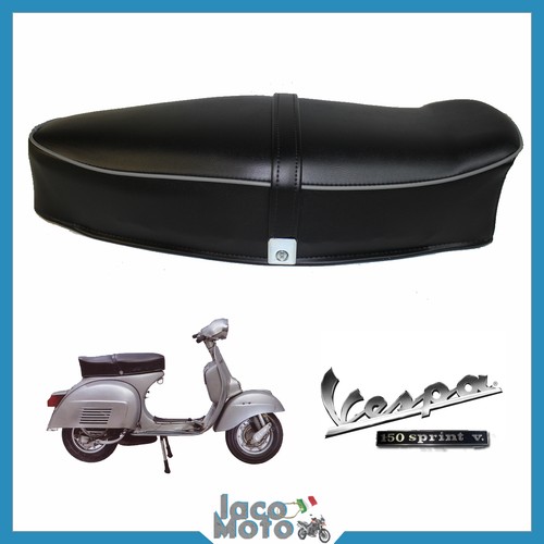 Sella con scritta - con, piaggio