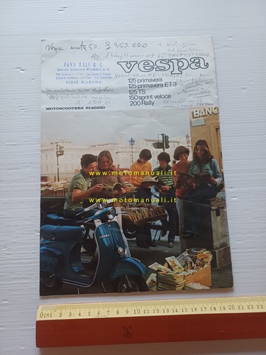 Piaggio vespa 125 - vespa, primavera
