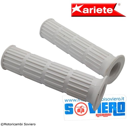 Coppia manopole bianche vespa - manopole,